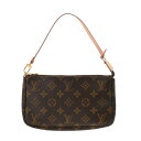 【〜5/3 最大3万円クーポン】ルイ ヴィトン LOUIS VUITTON モノグラム ポシェット アクセソワール ブラウン M51980 モノグラムキャンバス...