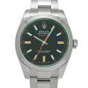 【〜5/3 最大3万円クーポン】ロレックス ROLEX ミルガウス 116400GV ランダムシリアル インテンスブラック メンズ 腕時計 ロレックス 時計 高...