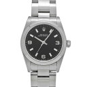 ロレックス ROLEX オイスターパーペチュアル 77080 Y番(2002年頃製造) ブラック ユニセックス 腕時計 ロレックス 時計 高級腕時計 ブランド ...