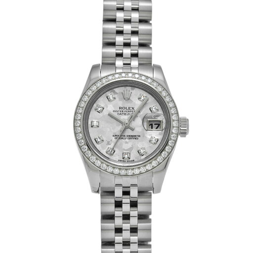 ロレックス ROLEX デイトジャスト 179384G ランダムシリアル ホワイトゴールドクリスタル/ダイヤモンド レディース 腕時計 ロレックス 時計 高級腕時計 ブランド 【ローン60回払い無金利】【中古】 ロレックス ROLEX デイトジャスト 179384G ランダムシリアル ホワイトゴールドクリスタル/ダイヤモンド レディース 腕時計 ロレックス 時計 高級腕時計 ブランド 【ローン60回払い無金利】【中古】