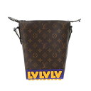 ルイ ヴィトン LOUIS VUITTON モノグラム クルーザー メッセンジャー LVラバー ブラウン M57966 モノグラムキャンバス ユニセックス ハン...