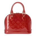 ルイ ヴィトン LOUIS VUITTON モノグラムヴェルニ アルマ BB ポムダムール M91606 ヴェルニ レディース ハンドバッグ ヴィトンバッグ バ...