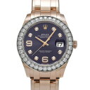 ロレックス ROLEX デイトジャスト パールマスター 39 86285 ランダムシリアル パープル/ダイヤモンド メンズ 腕時計 ロレックス 時計 高級腕時計...