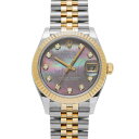 ロレックス ROLEX デイトジャスト 31 278273NG ランダムシリアル ブラックシェル/ダイヤモンド ユニセックス 腕時計 ロレックス 時計 高級腕時...