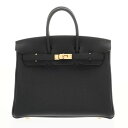 【5/1 最大3万円クーポン&P2倍】エルメス HERMES バーキン 25 ブラック トゴ レディース ハンドバッグ エルメス バッグ バック ブランド 【ロ...