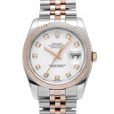 【〜5/3 最大3万円クーポン】ロレックス ROLEX デイトジャスト 116231G D番(2006年頃製造) ホワイト/ダイヤモンド メンズ 腕時計 ロレックス 時計 高級腕時計 ブランド 【ローン60回払い無金利】【中古】(2)