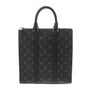 【〜5/3 最大3万円クーポン】ルイ ヴィトン LOUIS VUITTON モノグラムエクリプス サックプラ クロス 旧型 ブラック M46098 モノグラムキ...