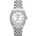 ロレックス ROLEX デイトジャスト 68274 T番(1996年頃製造) ホワイト ユニセックス 腕時計 ロレックス 時計 高級腕時計 ブランド 【ローン36回払い無金利】【中古】