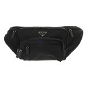プラダ PRADA ブラック 2VL003 ナイロン ユニセックス ボディバッグ プラダ ボディバッグ バック ブランド 【ローン60回払い無金利】【中古】(4)
