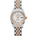 【〜5/3 最大3万円クーポン】ロレックス ROLEX デイトジャスト 179171 M番(2007年頃製造) ホワイト レディース 腕時計 ロレックス 時計 ...