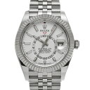 【〜6/11 最大3万円クーポン】ロレックス ROLEX スカイドゥエラー 336934 ランダムシリアル ホワイト メンズ 腕時計 ロレックス 時計 高級腕時計 ブランド 【ローン36回払い無金利】【中古】(2)