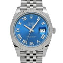 ロレックス ROLEX デイトジャスト 41 126334 ランダムシリアル アズーロブルー メンズ 腕時計 ロレックス 時計 高級腕時計 ブランド 【ローン36回払い無金利】【中古】(2)