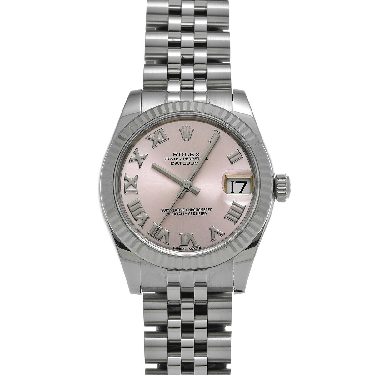 ロレックス ROLEX デイトジャスト 178274 ランダムシリアル ピンク ユニセックス 腕時計 ロレックス 時計 高級腕時計 ブランド 【ローン36回払い無金利】【中古】