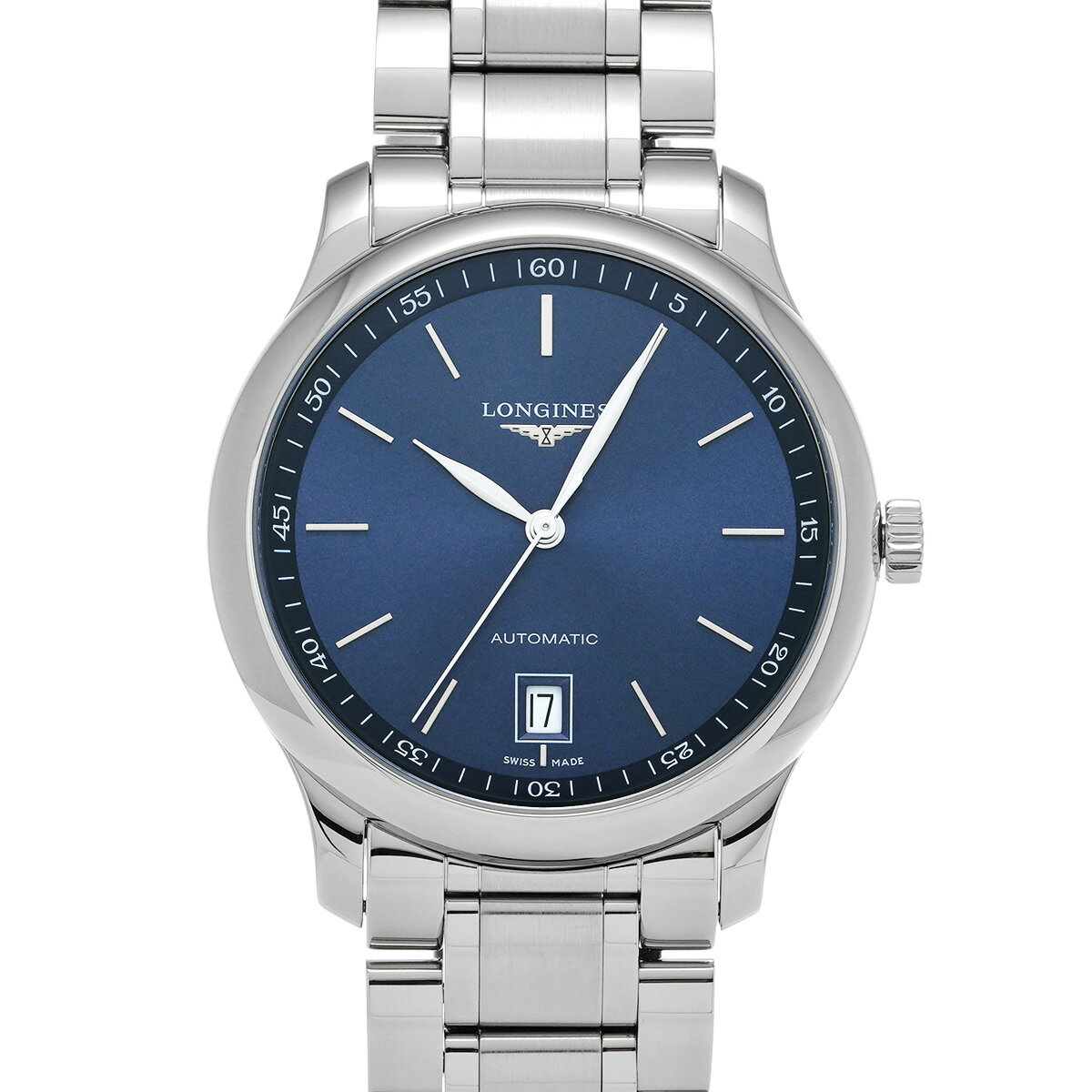 ロンジン LONGINES マスターコレクション L2.628.4.92.6 ブルー メンズ 腕時計 ロンジン 時計 高級腕時計 ブランド 【ローン36回払い無金利】【中古】のサムネイル