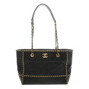【〜7/11 最大3万円クーポン】シャネル CHANEL マトラッセ チェーントート ブラック AS2739 カーフスキン レディース トートバッグ chane...