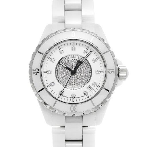 シャネル CHANEL J12 38MM H0970 ホワイト/ダイヤモンド メンズ 腕時計 シャネル 時計 高級腕時計 ブランド 【ローン60回払い無金利】【中古】 シャネル CHANEL J12 38MM H0970 ホワイト/ダイヤモンド メンズ 腕時計 シャネル 時計 高級腕時計 ブランド 【ローン60回払い無金利】【中古】