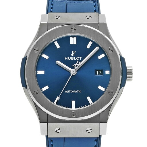 ウブロ HUBLOT クラシックフュージョン チタニウム ブルー 542.NX.7170.LR ブルー メンズ 腕時計 ウブロ 時計 高級腕時計 ブランド 【ローン60回払い無金利】【中古】 ウブロ HUBLOT クラシックフュージョン チタニウム ブルー 542.NX.7170.LR ブルー メンズ 腕時計 ウブロ 時計 高級腕時計 ブランド 【ローン60回払い無金利】【中古】