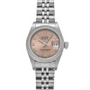 ロレックス ROLEX デイトジャスト 69174 U番(1997年製造) ピンク レディース 腕時計 ロレックス 時計 高級腕時計 ブランド 【ローン36回払い無金利】【中古】(2)