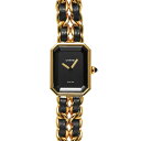 【~9/26 最大4万円クーポン】シャネル CHANEL プルミエール M H0001 ブラック レディース 腕時計 シャネル 時計 高級腕時計 ブランド 【ローン36回払い無金利】【中古】