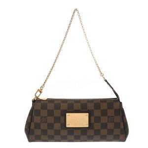【〜6/27 最大3万円クーポン】ルイ ヴィトン LOUIS VUITTON ダミエ エヴァ ブラウン N52213 ダミエキャンバス レディース 2WAYバッグ ヴィトンバッグ バック ブランド 【ローン36回払い無金利】【中古】