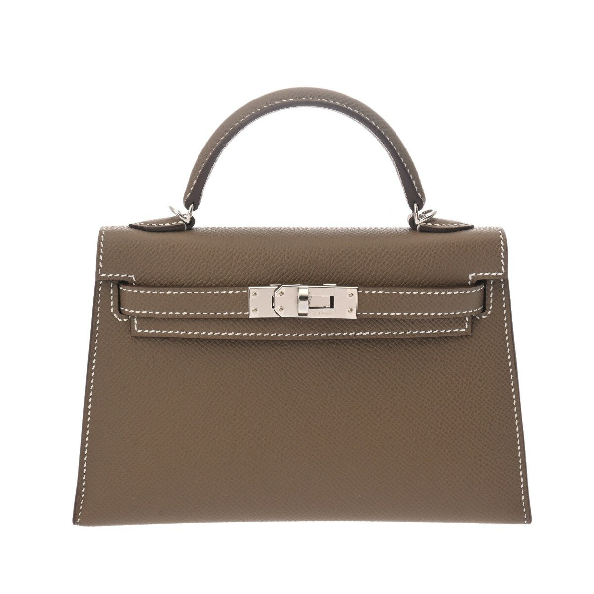 【〜5/27 最大2万円クーポン】エルメス HERMES ミニケリー 2 2WAY エトゥープ ヴォーエプソン レディース ハンドバッグ エルメス バッグ バック ブランド 【ローン60回払い無金利】【未使用】のサムネイル