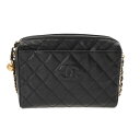 シャネル CHANEL マトラッセ チェーンショルダー ブラック キャビアスキン レディース ショルダーバッグ chanel シャネル バッグ バック ブランド 【ローン36回払い無金利】【中古】
