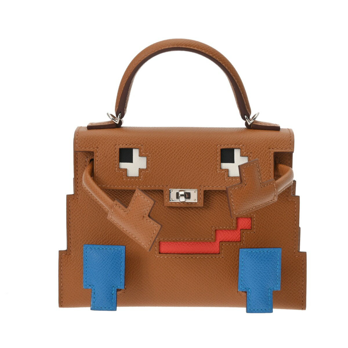 エルメス HERMES ケリー ドール ピクト ゴールド/ジョーヌミルトン/ブルーザンジバル/オレンジフィールド ヴォーエプソン レディース ハンドバッグ エルメス バッグ バック ブランド 【ローン36回払い無金利】【未使用】のサムネイル