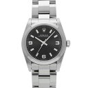 ロレックス ROLEX オイスターパーペチュアル 77080 K番(2002年頃製造) ブラック ユニセックス 腕時計 ロレックス 時計 高級腕時計 ブランド ...