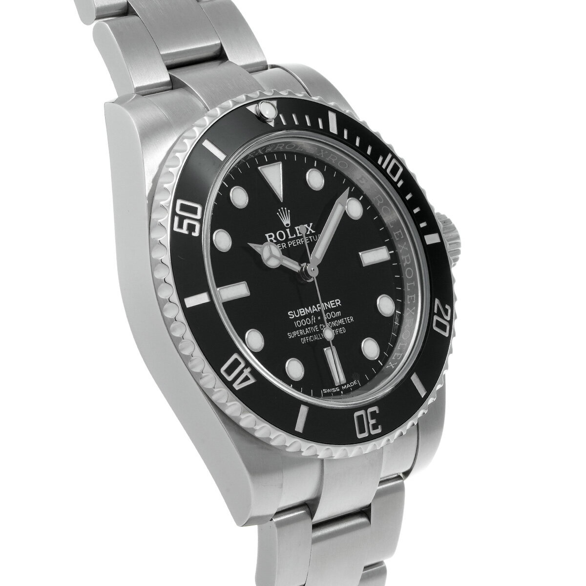 【〜7/26 最大3万円クーポン】ロレックス ROLEX サブマリーナ 114060 ランダムシリアル ブラック メンズ 腕時計 ロレックス 時計 高級腕時計 ブランド 【ローン36回払い無金利】【中古】