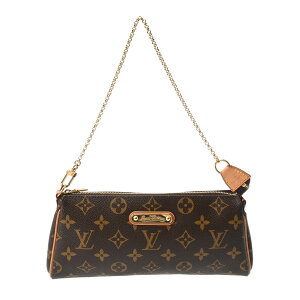 ルイ ヴィトン LOUIS VUITTON モノグラム エヴァ ブラウン M95567 モノグラムキャンバス レディース ショルダーバッグ ヴィトンバッグ バック ブランド 【ローン36回払い無金利】【中古】
