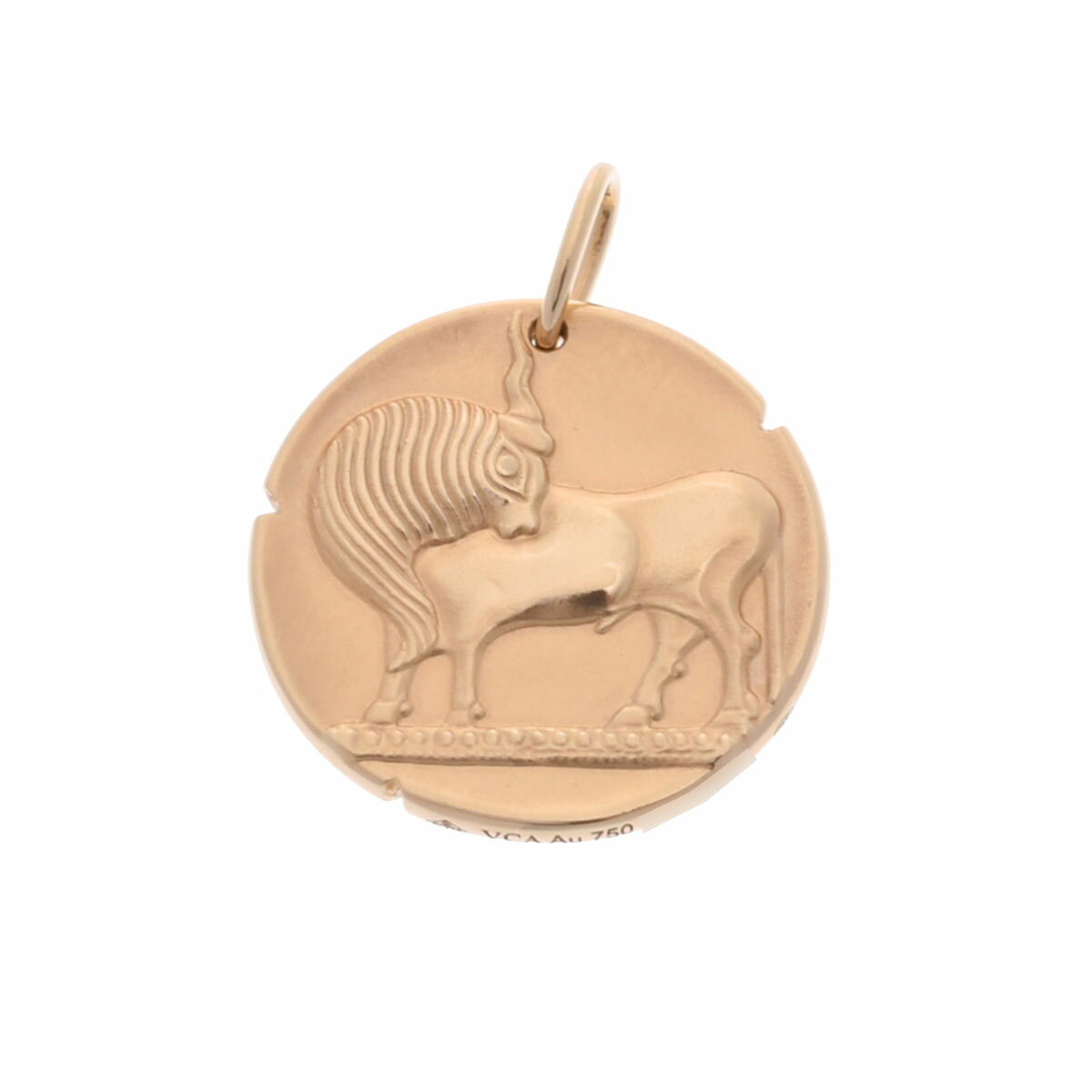 ヴァン クリーフ&アーペル Van Cleef & Arpels ゾディアック メダル タウリ 牡牛座 VCARP7SS00 K18イエローゴールド YG レディース ペンダントトップ ヴァン クリーフ&アーペル 【ローン36回払い無金利】【中古】のサムネイル