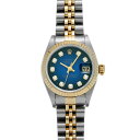 ロレックス ROLEX デイトジャスト 69173G T番(1997年頃製造) ブルー・グラデーション/ダイヤモンド レディース 腕時計 ロレックス 時計 高級...