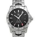 タグ ホイヤー TAG HEUER リンク GMT WJF2116.BA0570 ブラック メンズ 腕時計 タグ ホイヤー 時計 高級腕時計 ブランド 【ローン36回払い無金利】【中古】