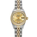 【〜7/11 最大3万円クーポン】ロレックス ROLEX デイトジャスト 69173G T番(1996年頃製造) シャンパン/ダイヤモンド レディース 腕時計 ロレックス 時計 高級腕時計 ブランド 【ローン36回払い無金利】【中古】(2)