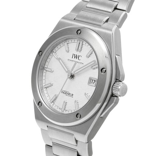【〜9/11 最大3万円クーポン】IWC インヂュニア オートマチック 40 IW328902 シルバー メンズ 腕時計 IWC 時計 高級腕時計 ブランド 【ローン36回払い無金利】【中古】