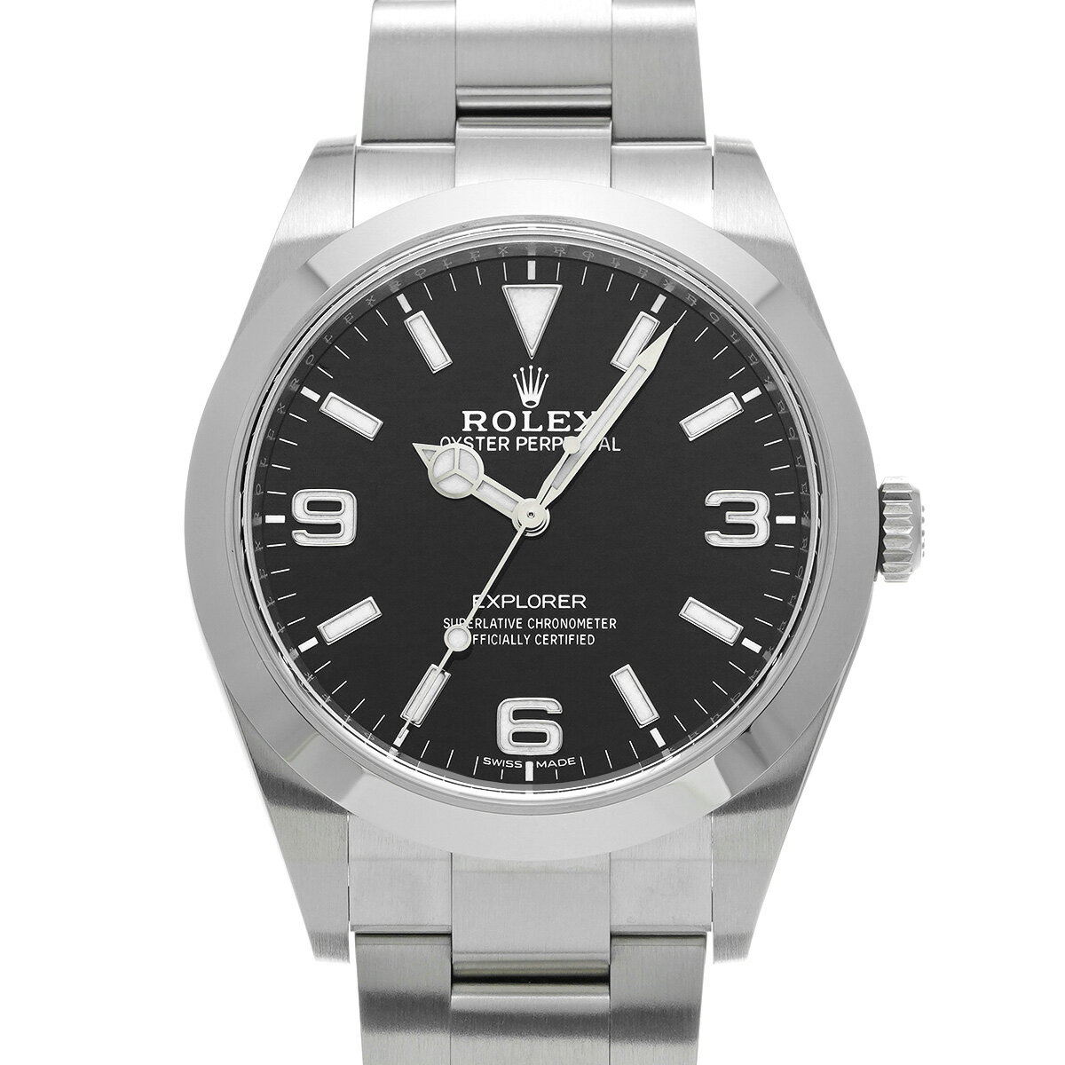 ロレックス ROLEX エクスプローラー 214270 ランダムシリアル ブラック メンズ 腕時計 ロレックス 時計 高級腕時計 ブランド 【ローン36回払い無金利】【中古】