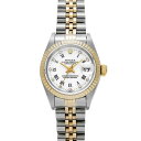 ロレックス ROLEX デイトジャスト 69173G W番(1995年製造) ホワイト/ダイヤモンド レディース 腕時計 ロレックス 時計 高級腕時計 ブランド...