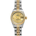 ロレックス ROLEX デイトジャスト 69173 2BR U番(1997年製造) シャンパン/ダイヤモンド レディース 腕時計 ロレックス 時計 高級腕時計 ...