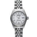 ロレックス ROLEX デイトジャスト 69174 U番(1997年頃製造) ホワイト レディース 腕時計 ロレックス 時計 高級腕時計 ブランド 【ローン60回払い無金利】【中古】