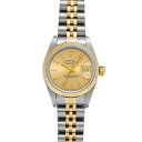 ロレックス ROLEX デイトジャスト 69173 N番(1991年頃製造) シャンパン レディース 腕時計 ロレックス 時計 高級腕時計 ブランド 【ローン3...