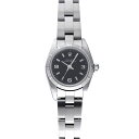 ロレックス ROLEX オイスターパーペチュアル 76030 A番(1999年頃製造) ブラック レディース 腕時計 ロレックス 時計 高級腕時計 ブランド 【ローン60回払い無金利】【中古】