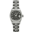 ロレックス ROLEX デイトジャスト 69174 E番(1991年頃製造) ブラック レディース 腕時計 ロレックス 時計 高級腕時計 ブランド 【ローン36回払い無金利】【中古】(2)