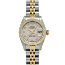 ロレックス ROLEX デイトジャスト 69173 U番(1997年頃製造) アイボリーコンピュータ レディース 腕時計 ロレックス 時計 高級腕時計 ブランド...