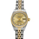 ロレックス ROLEX デイトジャスト 69173G T番(1996年頃製造) シャンパン/ダイヤモンド レディース 腕時計 ロレックス 時計 高級腕時計 ブラ...