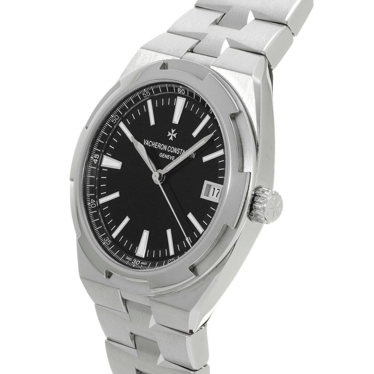 ヴァシュロン コンスタンタン VACHERON CONSTANTIN オーバーシーズ 4500V/110A-B483 ブラック メンズ 腕時計 ヴァシュロン コンスタンタン 時計 高級腕時計 ブランド 【ローン36回払い無金利】【中古】