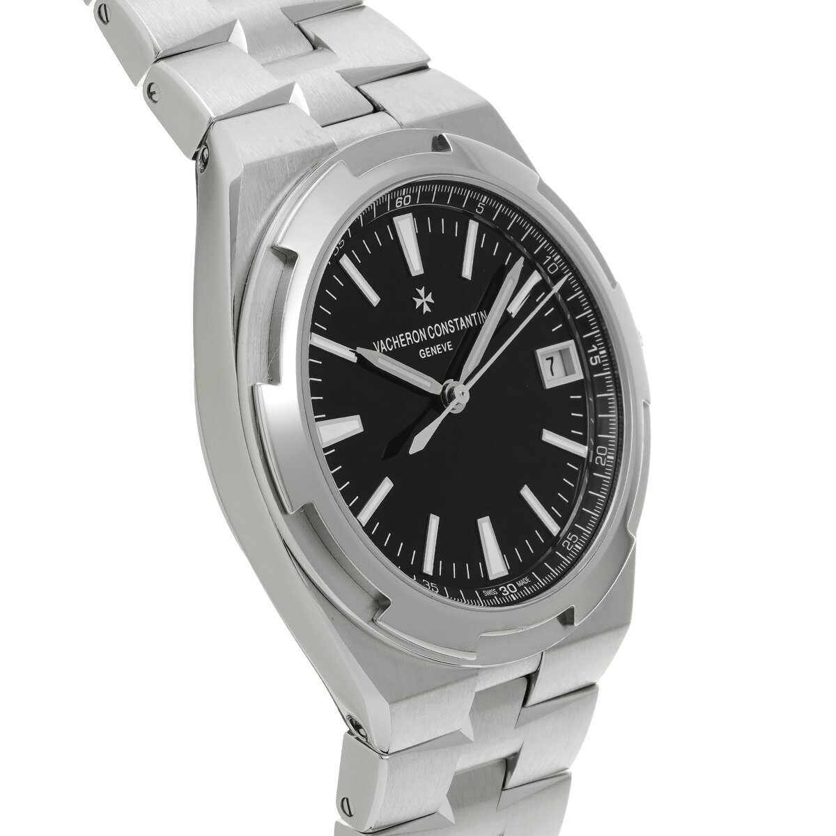 ヴァシュロン コンスタンタン VACHERON CONSTANTIN オーバーシーズ 4500V/110A-B483 ブラック メンズ 腕時計 ヴァシュロン コンスタンタン 時計 高級腕時計 ブランド 【ローン36回払い無金利】【中古】