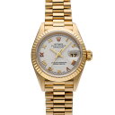 ロレックス ROLEX デイトジャスト 69178 S番(1994年頃製造) アイボリーピラミッド レディース 腕時計 ロレックス 時計 高級腕時計 ブランド ...