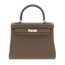 エルメス HERMES ケリー 28 内縫い 2WAY エトゥープ トゴ レディース ハンドバッグ エルメス バッグ バック ブランド 【ローン36回払い無金利...