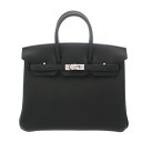 【〜7/11 最大3万円クーポン】エルメス HERMES バーキン 25 ブラック トゴ レディース ハンドバッグ エルメス バッグ バック ブランド 【ローン...