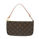 【〜7/11 最大3万円クーポン】ルイ ヴィトン LOUIS VUITTON モノグラム ポシェット アクセソワール ブラウン M51980 モノグラムキャンバ...